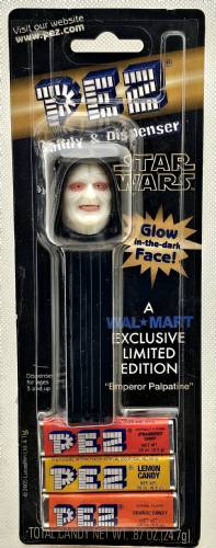 PEZ - Series D - Emperor Palpatine - Glow-in-the-dark Face