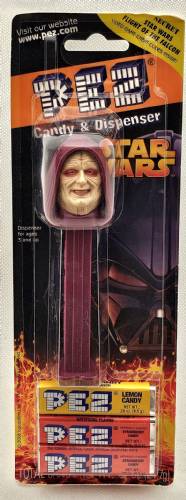 PEZ - Star Wars - Series D - Emperor Palpatine - White Face