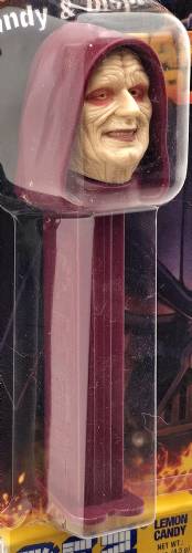 PEZ - Star Wars - Series D - Emperor Palpatine - White Face