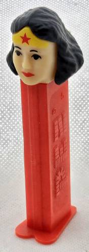 PEZ - Super Heroes - DC - Wonder Woman - Flush Star - A