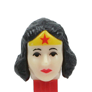 PEZ - Super Heroes - Wonder Woman - Flush Star - A