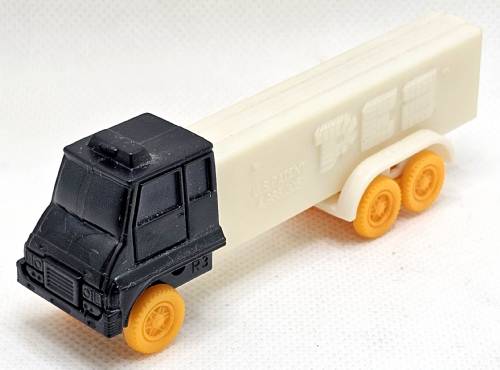 PEZ - Trucks - Misfits - Cab #R3 - Black Cab, Orange Wheels - B