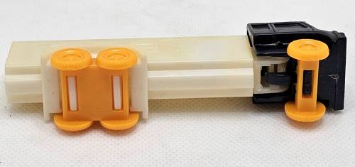 PEZ - Trucks - Misfits - Cab #R3 - Black Cab, Orange Wheels - B