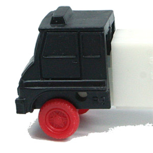 PEZ - Trucks - Misfits - Cab #R3 - Black Cab, Red Wheels - B