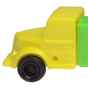 PEZ - Trucks - Series C - Cab #16 - Yellow Cab - B