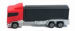 PEZ - Transporter  Red cab, black trailer with flames