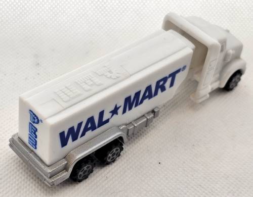 PEZ - Advertising Walmart - Truck - White cab, white trailer
