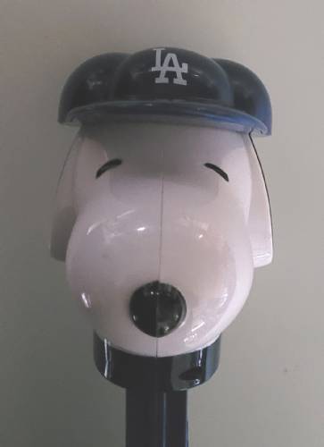 PEZ - Giant PEZ - Peanuts - MLB Snoopy - Dodgers