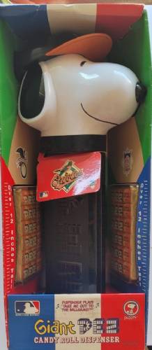 PEZ - Giant PEZ - Peanuts - MLB Snoopy - Orioles