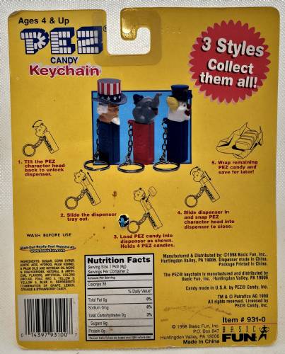 PEZ - Keychain - Series 1 - Peter PEZ
