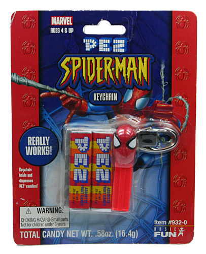 PEZ - Keychain - Super Heroes - Spider-Man