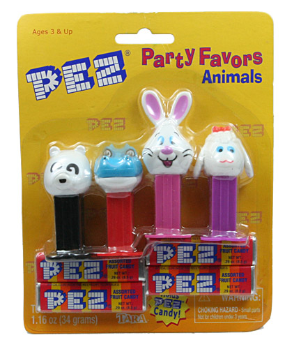 PEZ - Party Favors - Animals - Animals Package