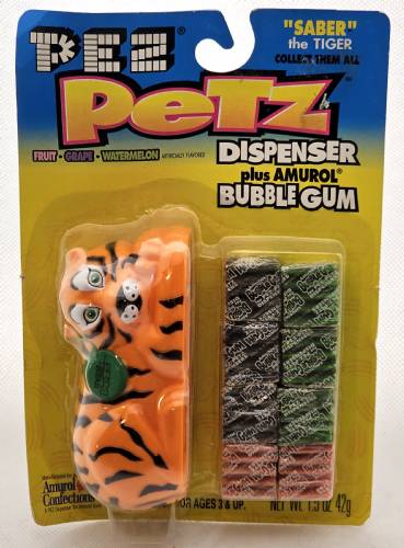 PEZ - PEZ Petz - Series 3 - Saber the Tiger