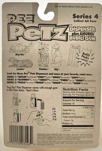 PEZ - PEZ Petz - Series 4 - Sly the Fox