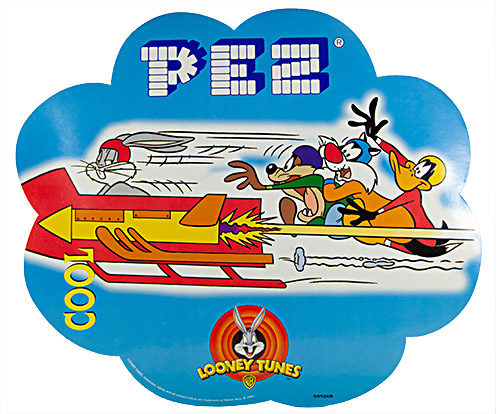 PEZ - Stickers - Balloon Sticker - Cool Looney Tunes