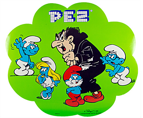 PEZ - Stickers - Balloon Sticker - Smurfs
