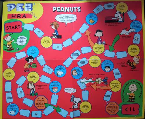 PEZ - Games and Puzzles - Peanuts Board Game - Game Only