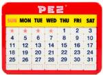 PEZ - Puzzle Calendar  Red