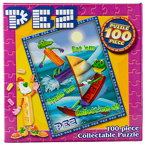 PEZ - Games and Puzzles - 100 Piece - Surfer