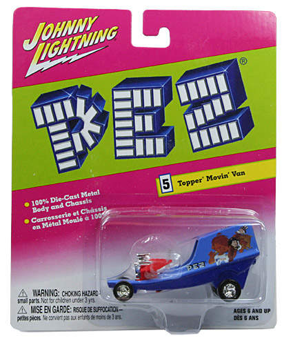 PEZ - Johnny Lightning - Release 3 - Topper Movin' Van