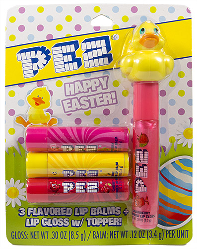 PEZ - Lip Balm & Gloss - Happy Easter Set