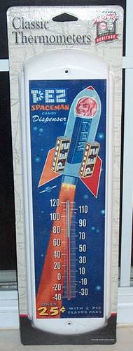 PEZ - Miscellaneous (Non-Dispenser) - Spaceman Thermometer