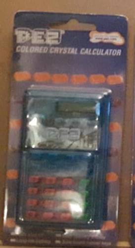PEZ - Miscellaneous (Non-Dispenser) - Calculator - Colored Crystal Calculator - Blue - American Distribution Company