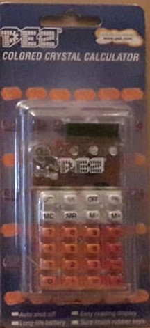 PEZ - Miscellaneous (Non-Dispenser) - Calculator - Colored Crystal Calculator - Clear