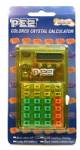 PEZ - Colored Crystal Calculator  Yellow