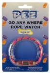 PEZ - Go Any Where Rope Watch  Pink