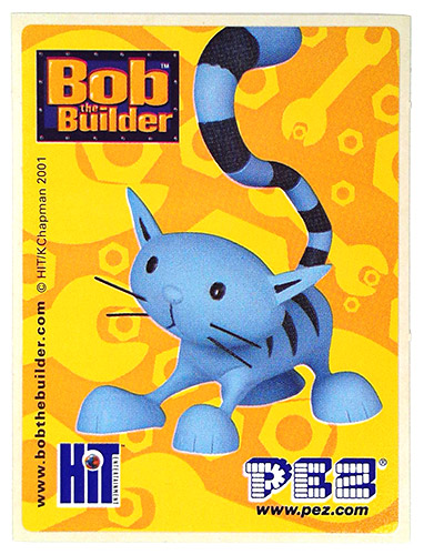 PEZ - Stickers - Bob the Builder - Pilchard
