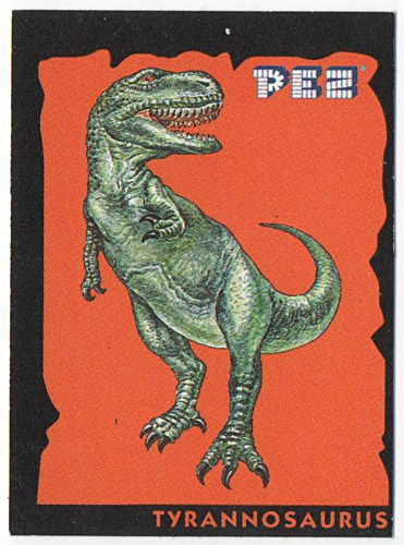 PEZ - Stickers - Dinosaurs - Tyrannosaurus