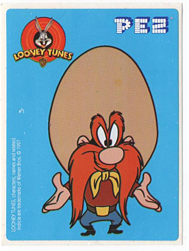 PEZ - Stickers - Looney Tunes - No Border - Yosemite Sam