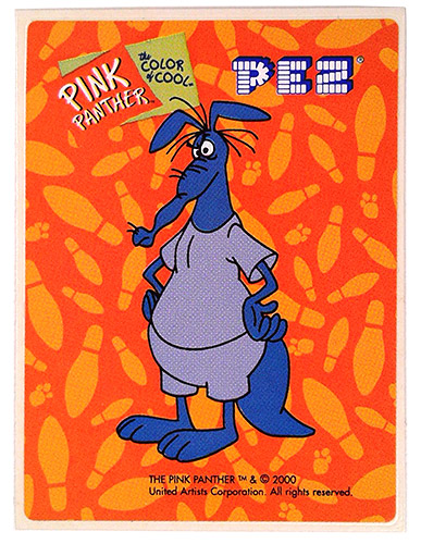 PEZ - Stickers - Pink Panther Color of Cool - Aardvark