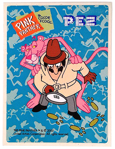 PEZ - Pink Panther Color of Cool - Panther with Clouseau