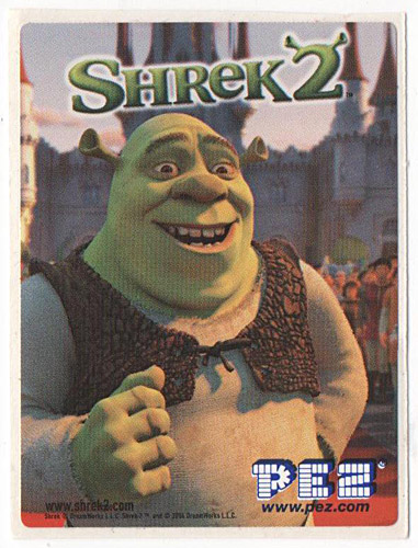 PEZ - Stickers - Shrek 2 - Shrek