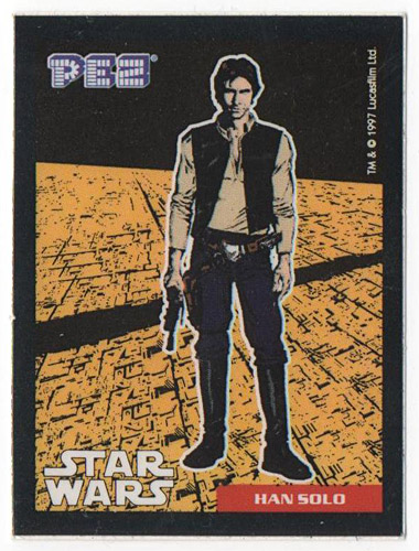 PEZ - Stickers - Star Wars - Han Solo