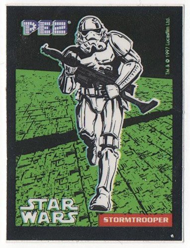 PEZ - Stickers - Star Wars - Stormtrooper