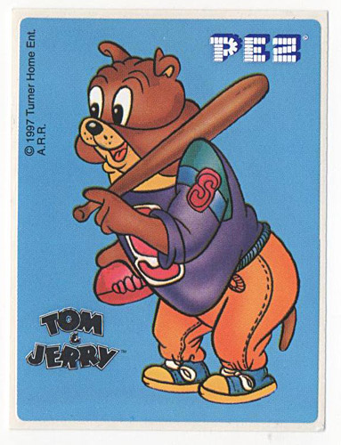 PEZ - Stickers - Tom & Jerry - No Border - Spike