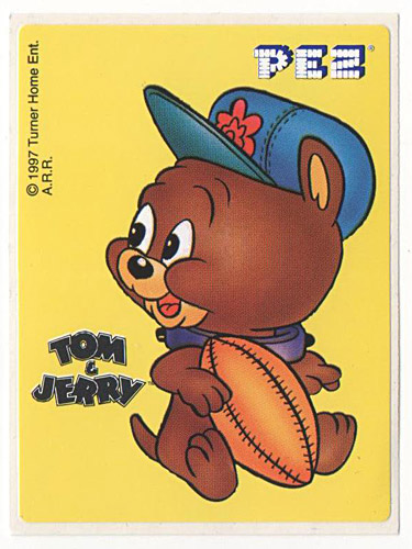 PEZ - Stickers - Tom & Jerry - No Border - Tyke