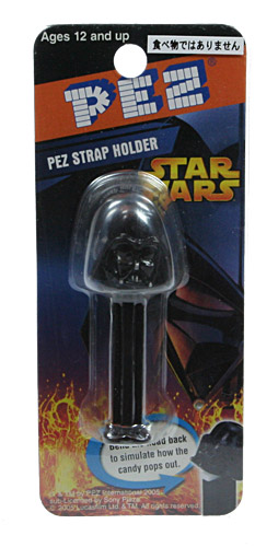 PEZ - Strap Holders - Star Wars - Darth Vader