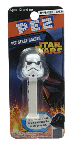 PEZ - Strap Holders - Star Wars - Stormtrooper