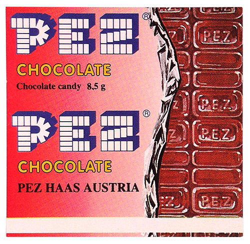 PEZ - Recent Types - Chocolate - Chocolate - R 08
