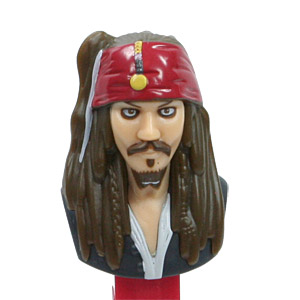 PEZ - Disney Movies - Pirates of the Carribean - Jack Sparrow