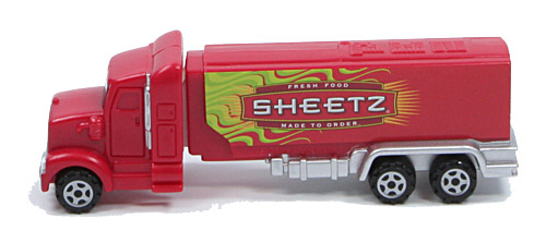 PEZ - Trucks - Advertising Trucks - Sheetz - Truck - Red cab