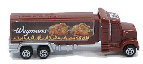 PEZ - Advertising Wegmans - Truck - Brown cab, chicken