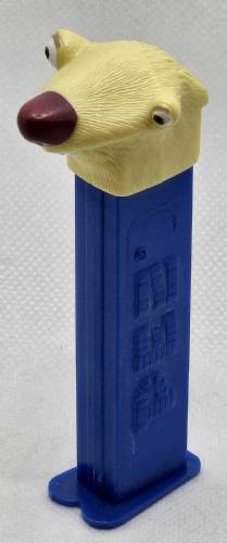 PEZ - Ice Age - Sid - with eyelids closed mouth - A