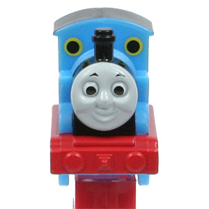 PEZ - Thomas and Friends - Thomas - Blue #1 black eyes