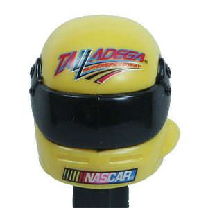 PEZ - Nascar - Helmets - Racetrack - Tallatega racetrack