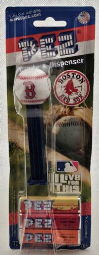 PEZ - Sports Promos - MLB Balls - Ball - Boston Red Sox - B